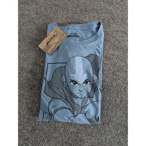NEW! Avatar The Last Air Bender Long Sleeve T-shirt Men's Size‎ Medium Blue